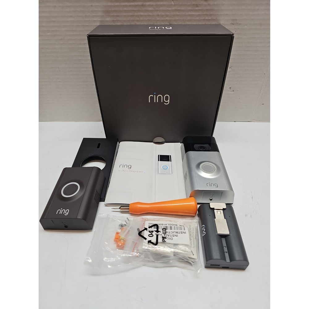 Ring Video Doorbell 2 Wire-Free Video Doorbell Rechargeable Battery